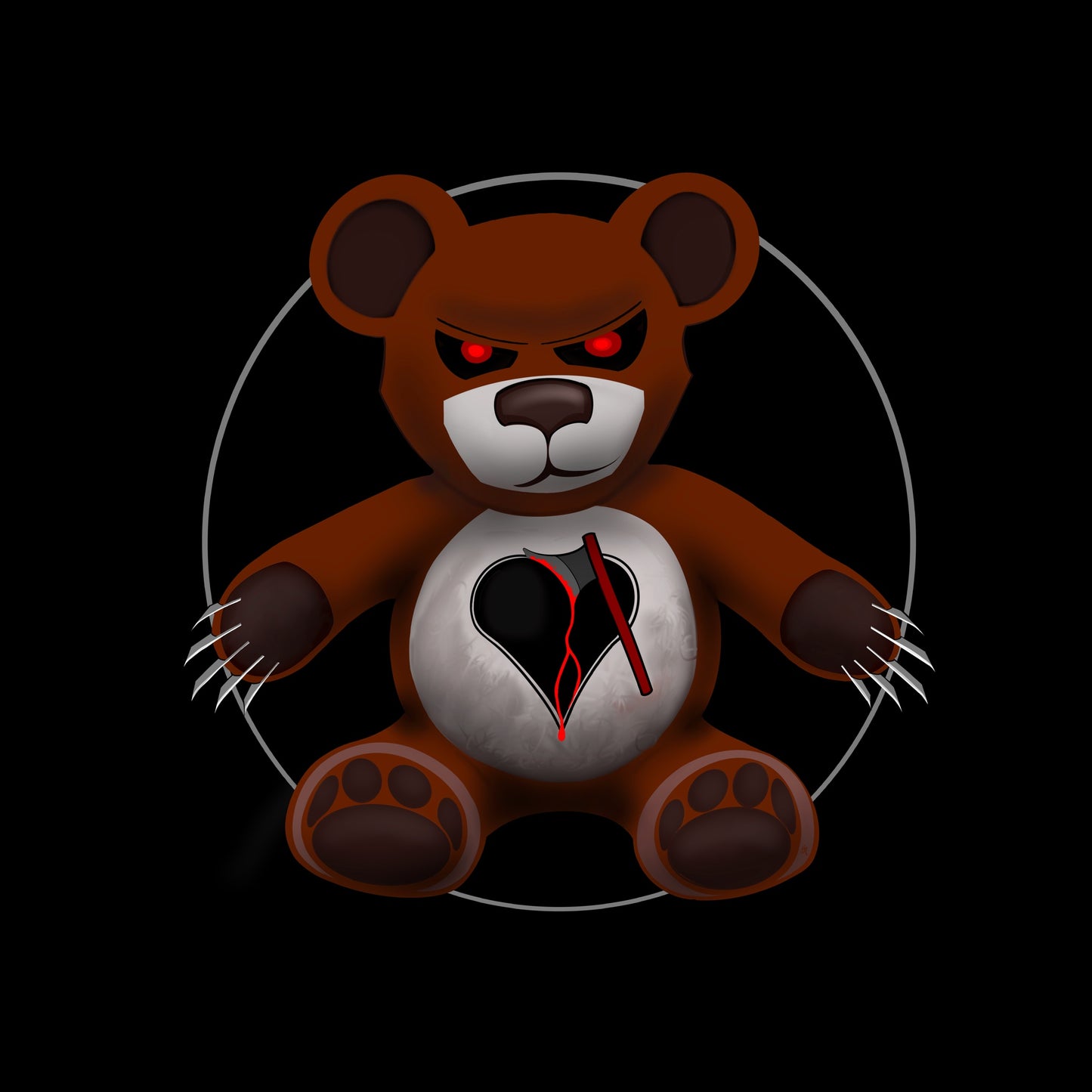 Murder Heart Bear